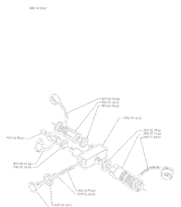 Adapter Diagram and Parts List for 250PSADAPTER 1995-10 Husqvarna Pole Saw