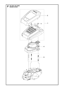 Part Location Diagram of 531147251 Husqvarna Cap nut. for hs 139ae, 531450801.