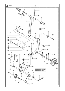 Part Location Diagram of 731231801 Husqvarna Nut
