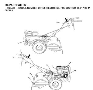 Part Location Diagram of 532175643 Husqvarna Decal