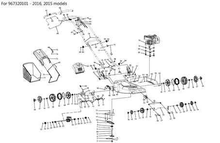 Part Location Diagram of 502402101 Husqvarna Bolt