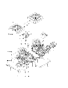 Hydraulic pump-motor Diagram and Parts List for MZ5425S 250212 Husqvarna Lawn Mower
