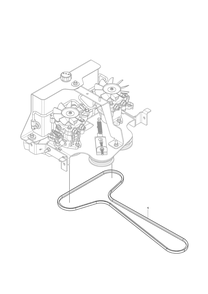 Hydraulic Pump - Motor Diagram and Parts List for V548X  Husqvarna Lawn Tractor