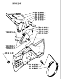 Page C Diagram and Parts List for 77 1987-12 Husqvarna Chainsaw