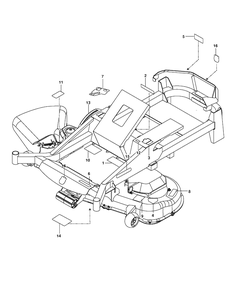Part Location Diagram of 521988005 Husqvarna Decal mz5424s