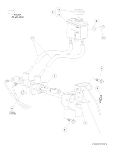 Part Location Diagram of 603000948 Husqvarna Assembly, Reservoir, Remote