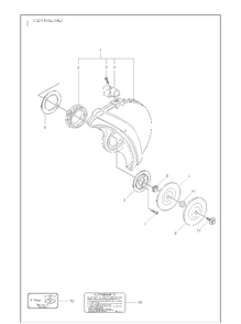Guards Diagram and Parts List for K1270 (K1270 Rail)(2016-07) Husqvarna Table Saw Accessories