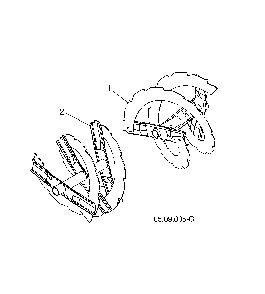 Auger Diagram and Parts List for 96193009605  Husqvarna Snow Blower