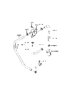 Fuel tank/fuel-valve Diagram and Parts List for YTH18K46-96043021800  Husqvarna Lawn Tractor