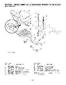 Seat Diagram and Parts List for 2246LS (96043004300)(2008-01) Husqvarna Lawn Tractor