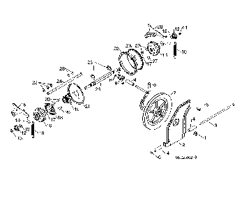 Part Location Diagram of 581091002 Husqvarna Plate