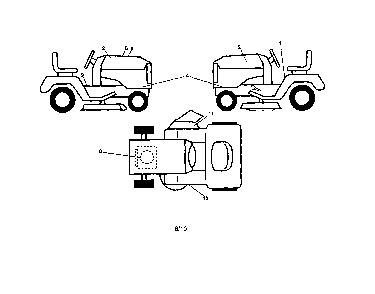 Part Location Diagram of 532431093 Husqvarna DECAL, ENGINE HP