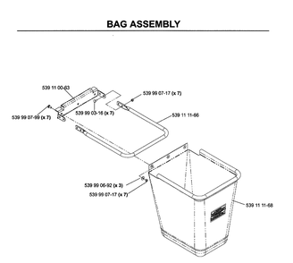 Repair Parts 2 Diagram and Parts List for 111750 2005-03 Husqvarna Lawn Tractor Accessories