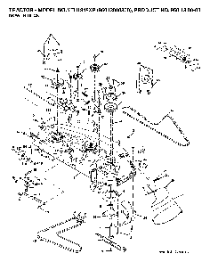 Mower Deck / Cutting Deck Diagram and Parts List for YTH1848XP96013000300 2005-10 Husqvarna Lawn Tractor
