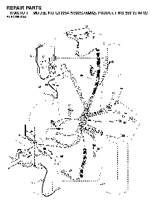 Electrical Diagram and Parts List for GT2254 (96025000202)(2005-06) Husqvarna Lawn Tractor