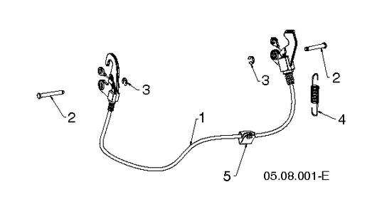 Drive 1 Diagram and Parts List for ST230 (97046910100)(2020-06) Husqvarna Snow Blower