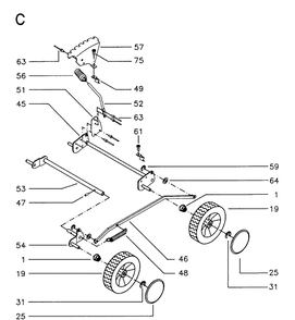 Part Location Diagram of 515116038 Husqvarna Snap Ring
