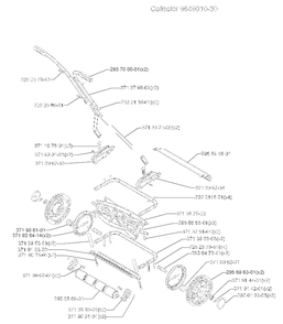 Collector Diagram and Parts List for 54EXCLUSIVEREEL (964914052)(2008-08) Husqvarna Lawn Mower