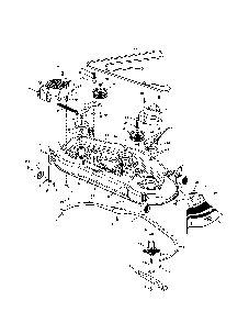 Mower deck Diagram and Parts List for 917279090  Husqvarna Lawn Tractor