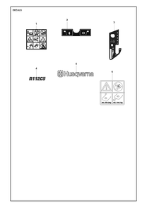 Part Location Diagram of 546284001 Husqvarna Decal