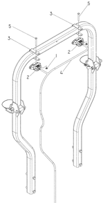 Accessories / Light Diagram and Parts List for LZ6130 (968999675)(2007-12) Husqvarna Lawn Mower