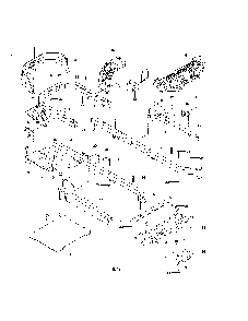 Frame Diagram and Parts List for 967324401-00  Husqvarna Lawn Mower