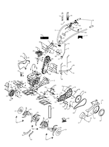 Part Location Diagram of 544314901 Husqvarna Washer