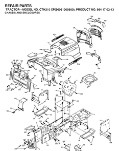 Part Location Diagram of 532194820 Husqvarna Dash