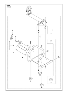 Part Location Diagram of 531147346 Husqvarna Absorber