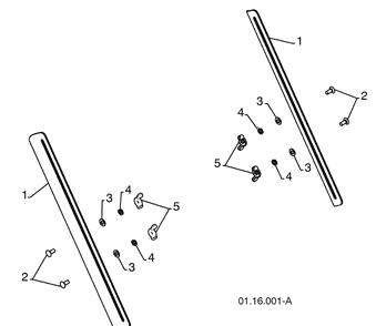 Drift Cutters And Diagram and Parts List for 1130SB (96193004300)(2008-11) Husqvarna Snow Blower