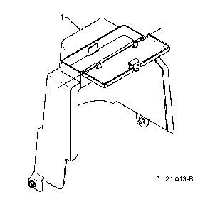 Cover Diagram and Parts List for 11527SB96193006400 2010-06 Husqvarna Snow Blower