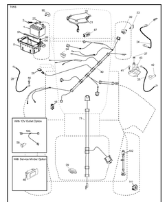 Electrical Diagram and Parts List for YTH21K46 (96045002902)(2011-08) Husqvarna Lawn Tractor