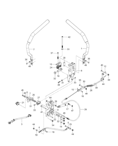 Part Location Diagram of 597744702 Husqvarna Bracket Interlock; Z500 E-Dip