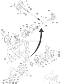 Page A Diagram and Parts List for 8024ST 8024 ST HUA -954223104 -2002-09 Husqvarna Snow Blower