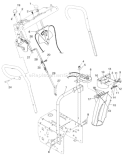 Page C Diagram and Parts List for 8024ST 8024 ST HUA -954223104 -2002-09 Husqvarna Snow Blower