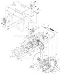 Page E Diagram and Parts List for 8024ST 8024 ST HUA -954223104 -2002-09 Husqvarna Snow Blower