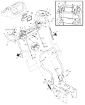 Page F Diagram and Parts List for 8024ST 8024 ST HUA -954223104 -2002-09 Husqvarna Snow Blower