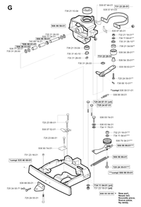 Steering Column Diagram and Parts List for R11BIO 2001-01 Husqvarna Lawn Tractor