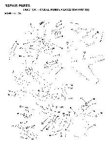 Mower Deck / Cutting Deck Diagram and Parts List for LR122 (954140014B)(1999-03) Husqvarna Lawn Tractor