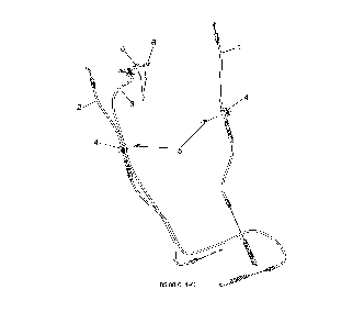 Drive & auger cable controls Diagram and Parts List for 96193012204  Husqvarna Snow Blower