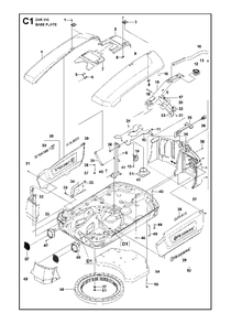 Part Location Diagram of 5051547-01 Husqvarna Panel