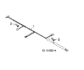 Lights wire harness Diagram and Parts List for 96193009605  Husqvarna Snow Blower