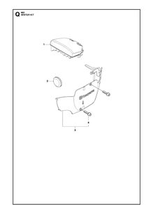 Winter Kit Diagram and Parts List for 461 2013-01 Husqvarna Chainsaw