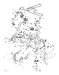Mower deck Diagram and Parts List for 917240443  Husqvarna Lawn Tractor