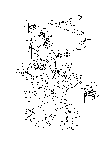 Mower deck Diagram and Parts List for 96045004700  Husqvarna Lawn Tractor