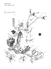 Part Location Diagram of 531008262 Husqvarna Wheel