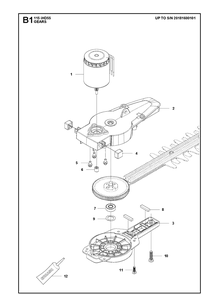 Part Location Diagram of 589605901 Husqvarna Motor