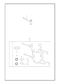 Gasket Kit Diagram and Parts List for K970II 2014-02 Husqvarna Circular Saw