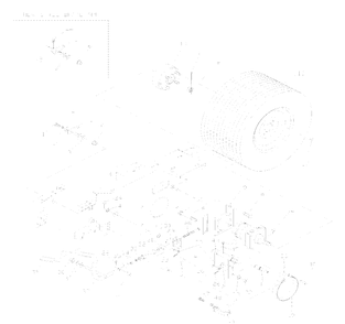 Park Brake Assembly Diagram and Parts List for ZTH7227KOB (968999225)(2002-10) Husqvarna Lawn Mower
