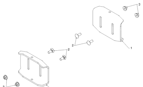 Auger Housing And Impeller Diagram and Parts List for 1830HV (96193007304)(2012-06) Husqvarna Snow Blower